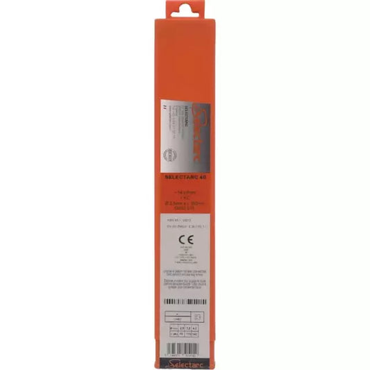 Electrodes de soudure - Acier - SELECTARC 40 - 2.5 x 350 mm