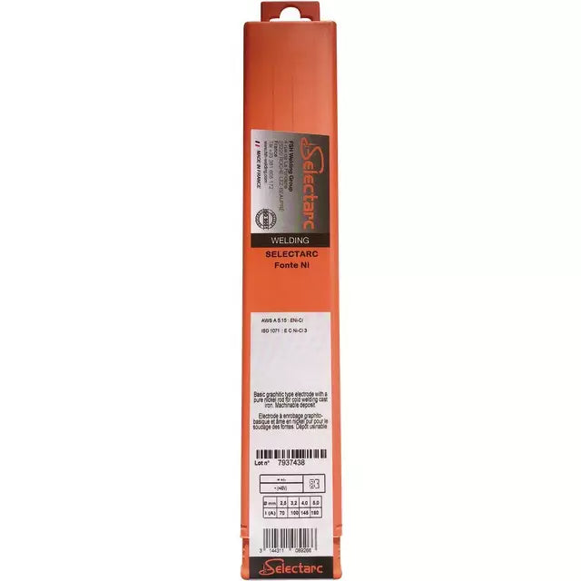 Electrodes de soudure - Rechargement - Tubulaire - SELECTARC HRT60 - 6 x 450 mm