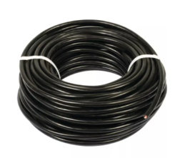 CABLE MULTICONDUCTEUR NOIR ROULEAU DE 50M