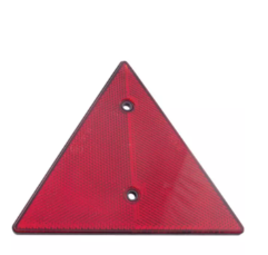 CATADIOPTRE TRIANGULAIRE REFLECHISSANT A 2 TROUS DOBMAR