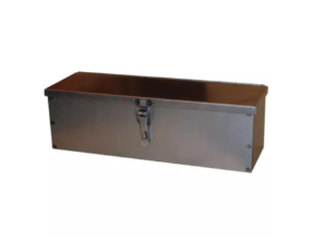 COFFRE A OUTILS 420X130X130MM TOLE PLIEE SOUDEE