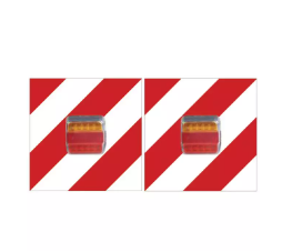 KIT SIGNALISATION LED AVEC PLAQUE REFLECHISSANTE