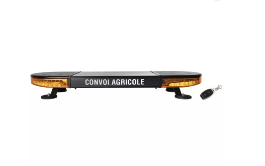 RAMPE LED SIGNALISATION MAGNETIQUE SANS FIL RECHARGEABLE