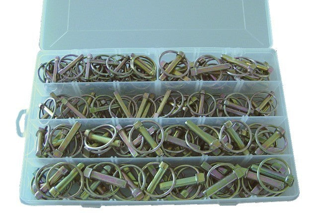 GOUPILLE CLIPS ASSORTIMENT 6 A 11 MM COFFRET DE 120 PIECES