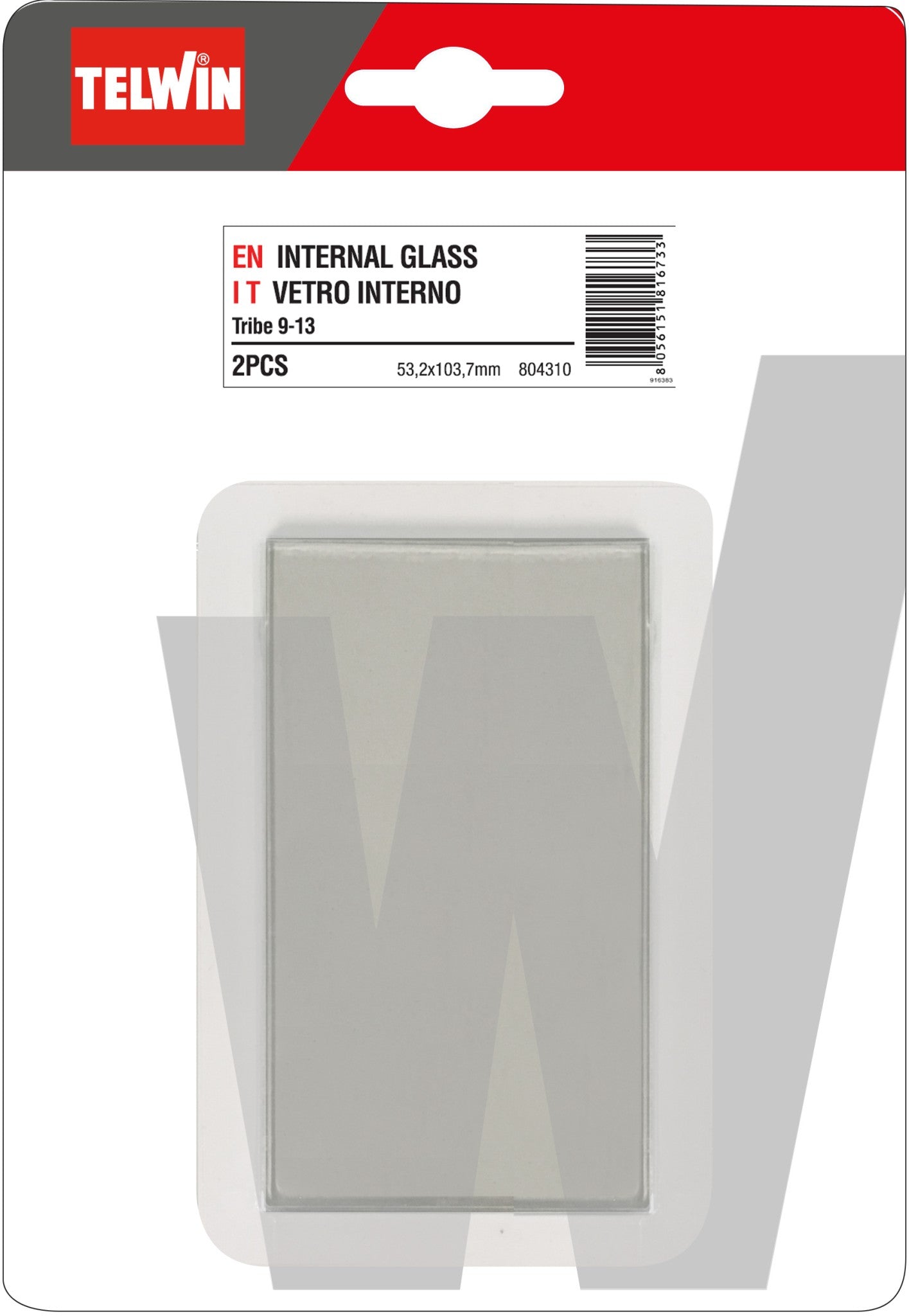 Verre de protection intérieur - Masque TRIBE 9-13