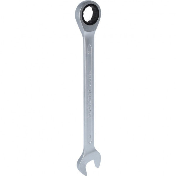 Clé mixte droite à cliquet 22 mm BRILLIANT TOOLS