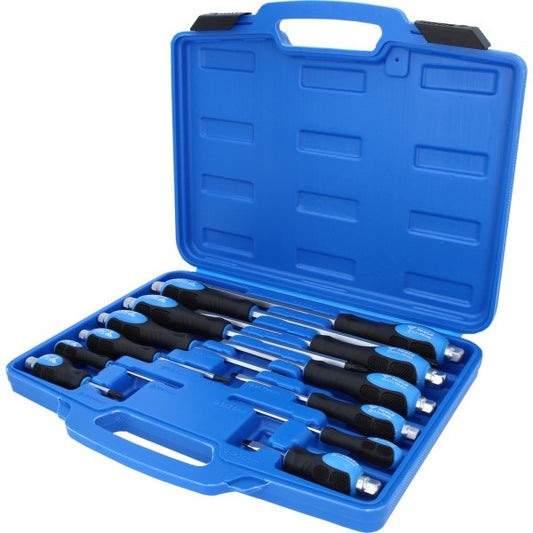 Coffret de tournevis avec embout à frapper | 12 pièces