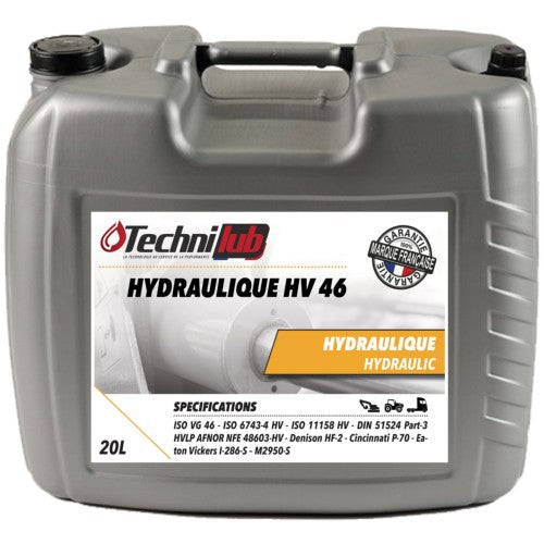 Huile hydraulique HV 46 60 L - TECHNILUB