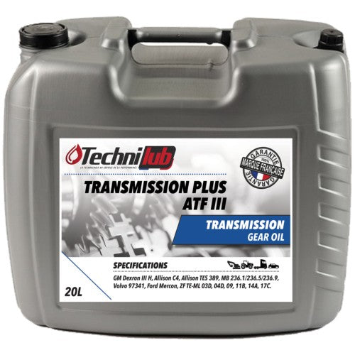 Huile de transmission PLUS ATF III 20 L- TECHNILUB