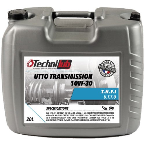 Huile THFI UTTO TRANSMISSION 10W30 60 L - TECHNILUB