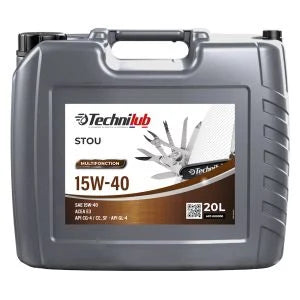 Huile multifonction STOU 15W-40 20 L - TECHNILUB