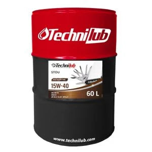 Huile multifonction STOU 15W-40 60 L - TECHNILUB