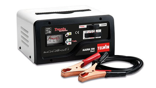 Chargeur de batterie avec booster TELWIN - ALASKA 200 START 230V 12-24V